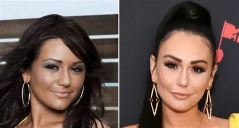 Jenni JWoww Farley Transformation: Then and Now。